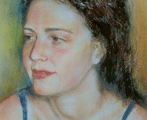Pensive -pastel 2003